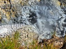 Boiling mud