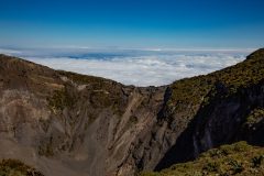 Rim of the crater