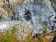 Boiling mud