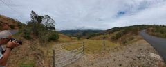 Looking east towards the Carribean side