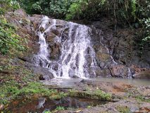 Waterfall at Macaw Lodge