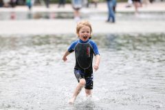 Bryony paddling