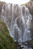 Bryony and William get to the falls