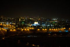 Jerusalem at night