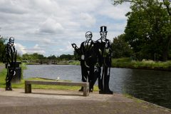 Local dignitaries