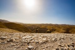 The desert above Wadi Quelt