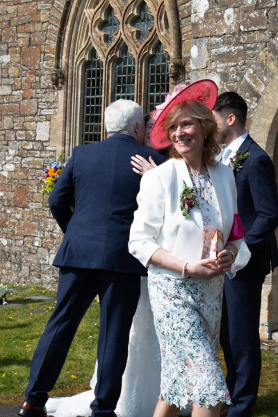 Proud mother of the bride