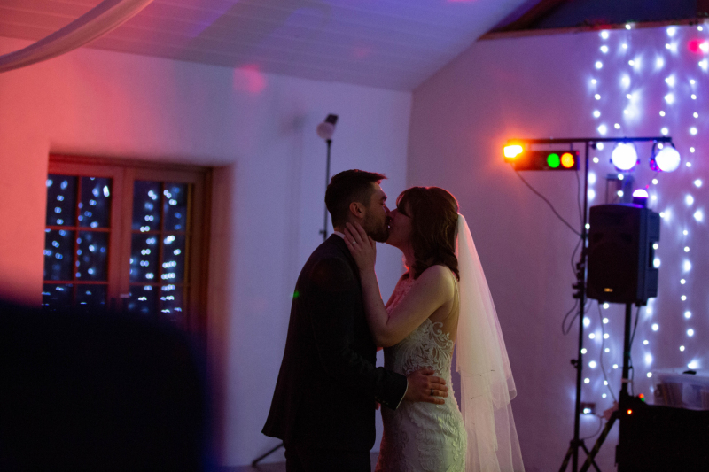The first dance of the evening