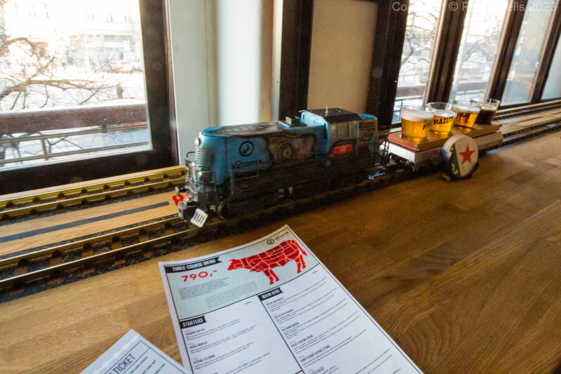 Beer Train Arriving