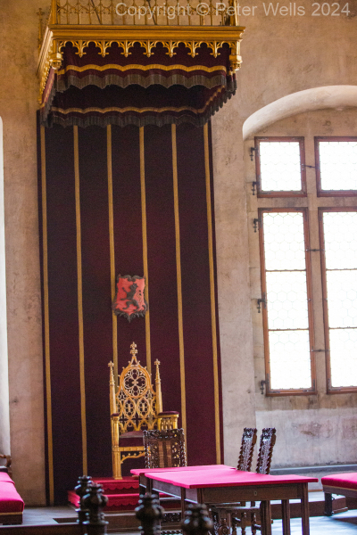 The throne