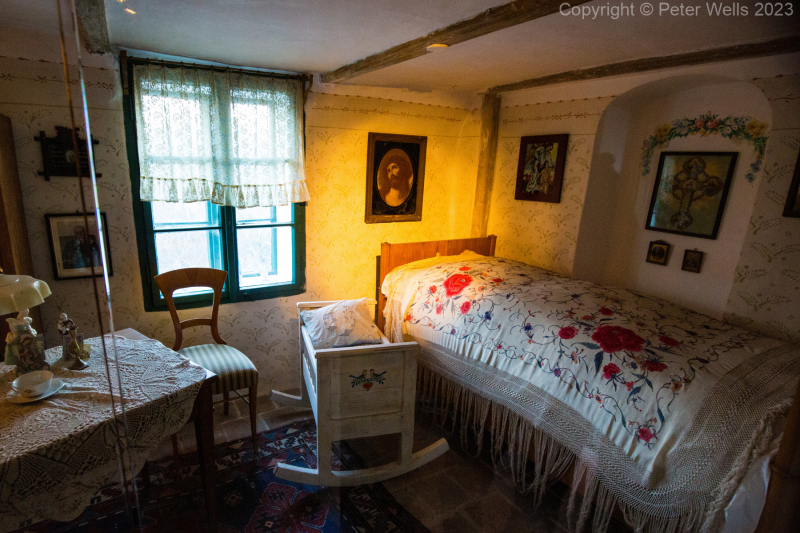 Bedroom and living space