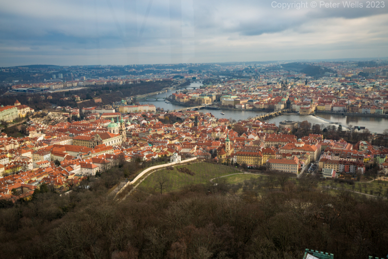 Prague and the River Vitava