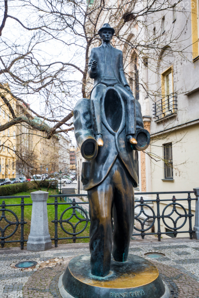 Franz Kafka statue