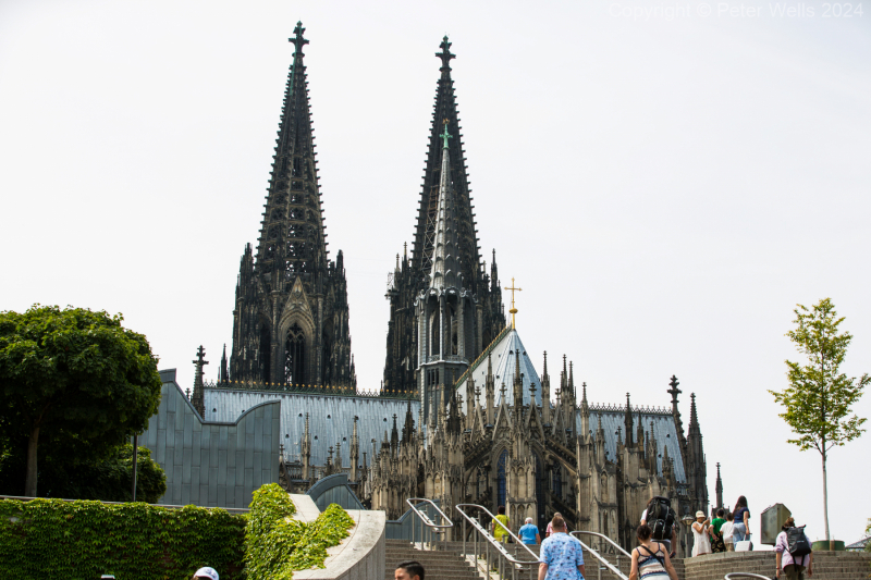 The back of the Cathedral