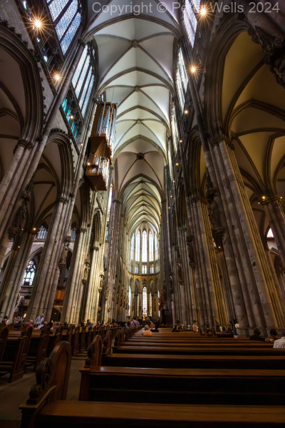 View looking East