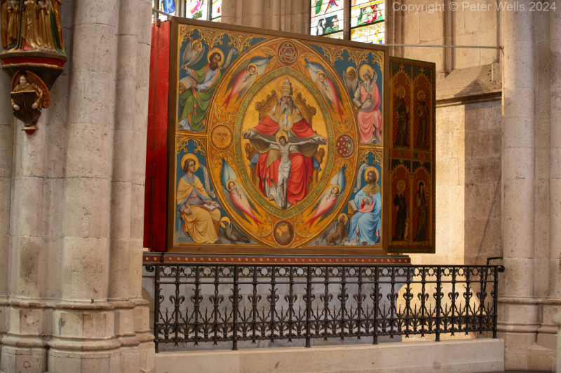 Back Panel of Poor Clares Altar