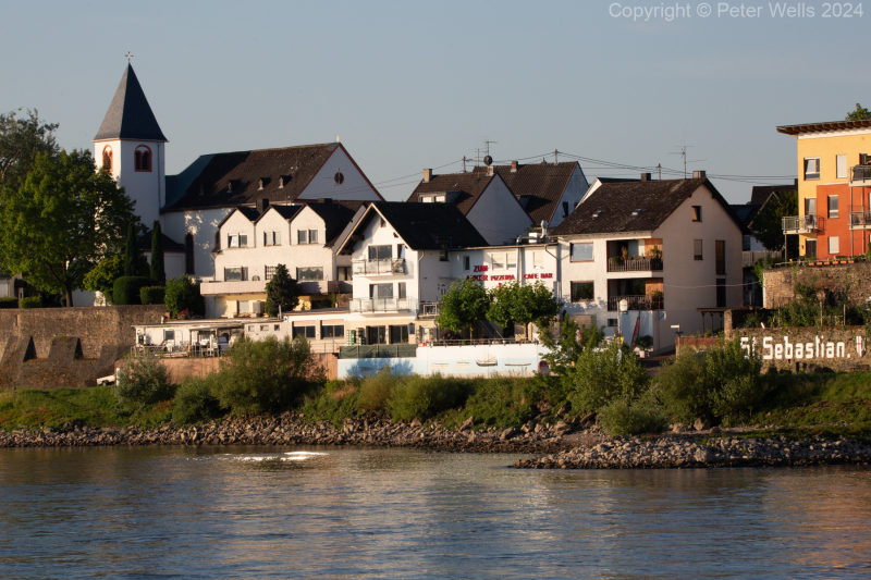 view of St Sebastian