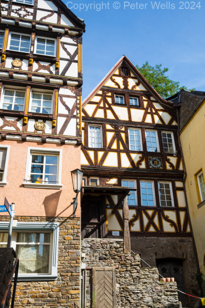 Half timbered houses