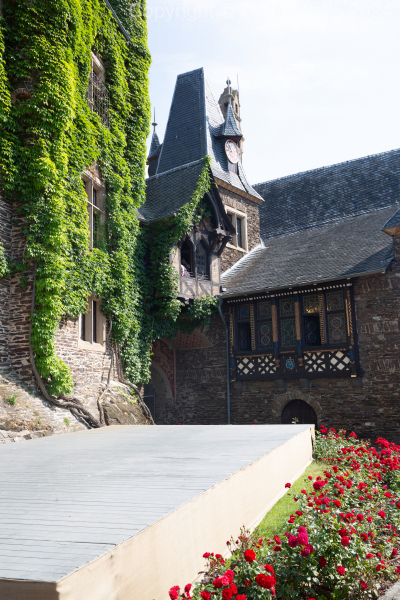 Cochem Castle buildings