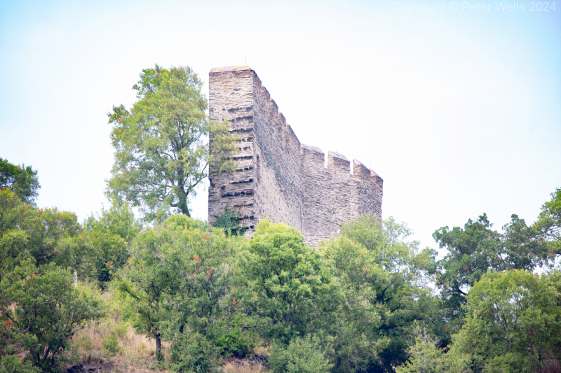 The wall between Sterrenberg and Leibestein