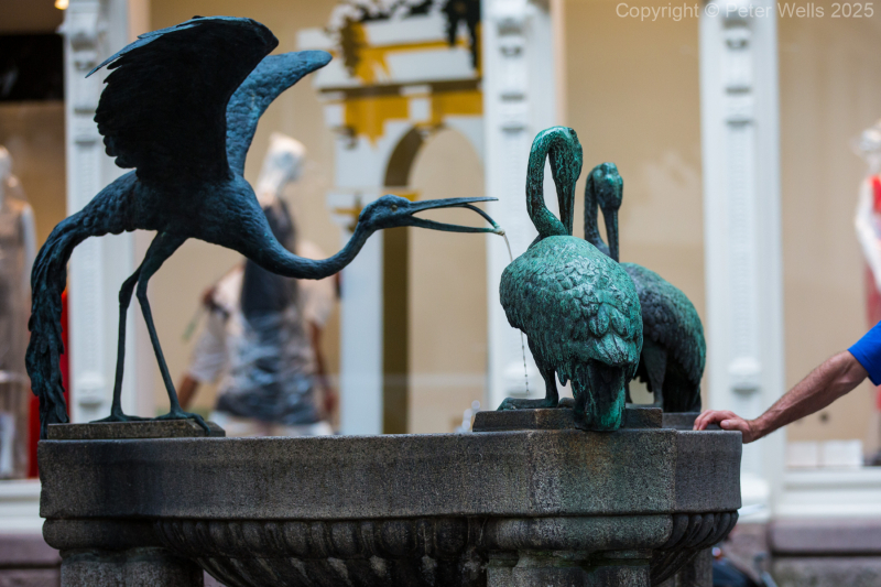 Stork Fountain