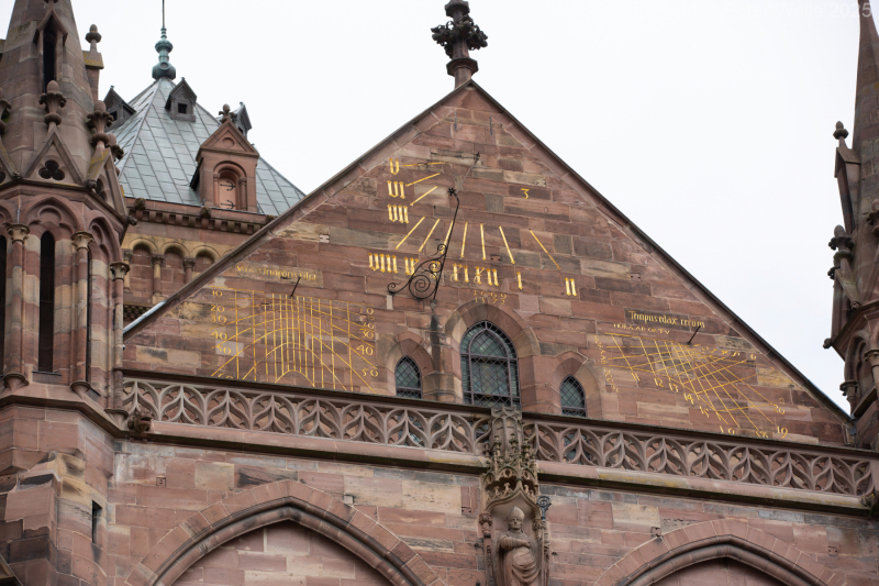 Sundial over the South Trancept door