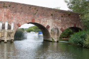 View through the bridge